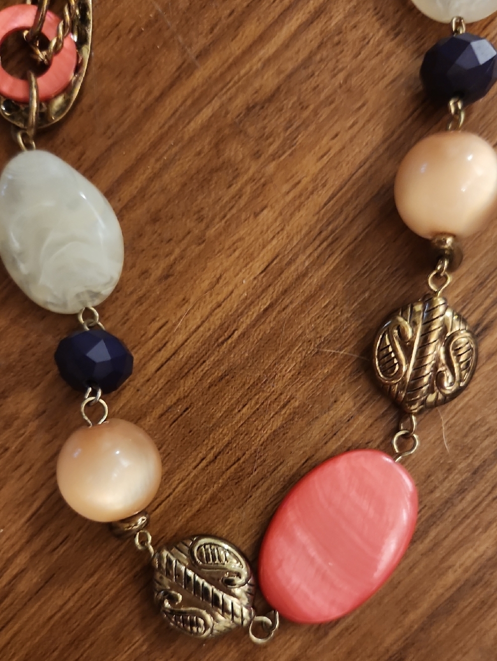 Ruby Rd. Beaded Statement Necklace - Picture 3 of 6